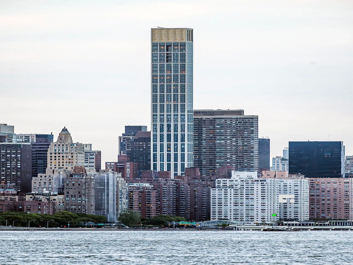 New York City Residential Tower I Bianco Dolomiti - Plato Mermer